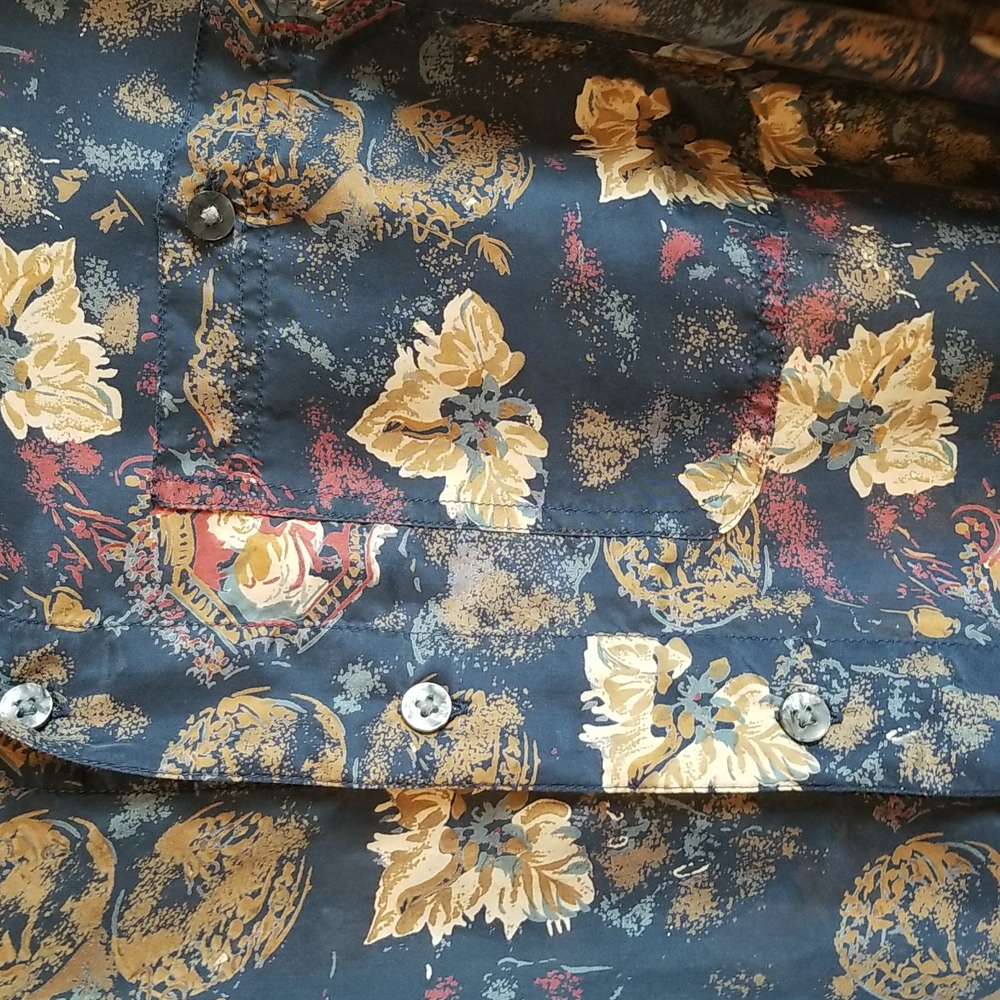 Retro 100% silk - Picture 3 of 4